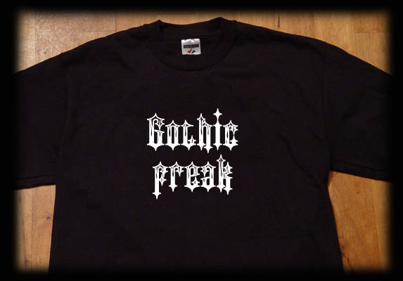 gothic  freak t shirt
